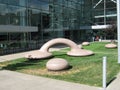 Stone Garden by Jonathan Bonner, Denver Convention Center, Denver Colorado Royalty Free Stock Photo